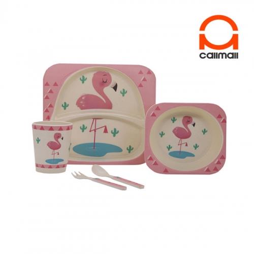 ظروف غذاخوری کودک بامبو برند zheeco کد (10)